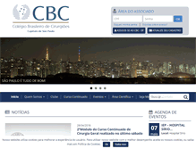 Tablet Screenshot of cbcsp.org.br